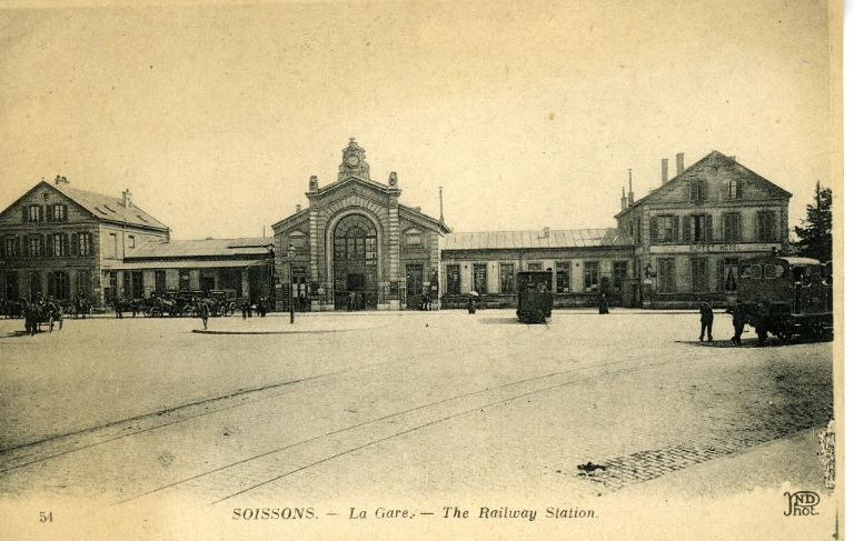 Soissons - La gare - The railway station