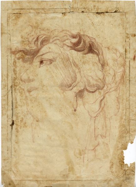 Portrait de femme (recto) ; Portrait (verso)