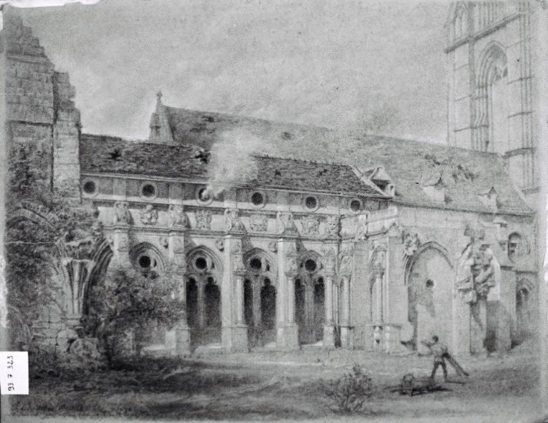 Incendie et bombardement de Saint-Jean-des-Vignes à Soissons en 1870