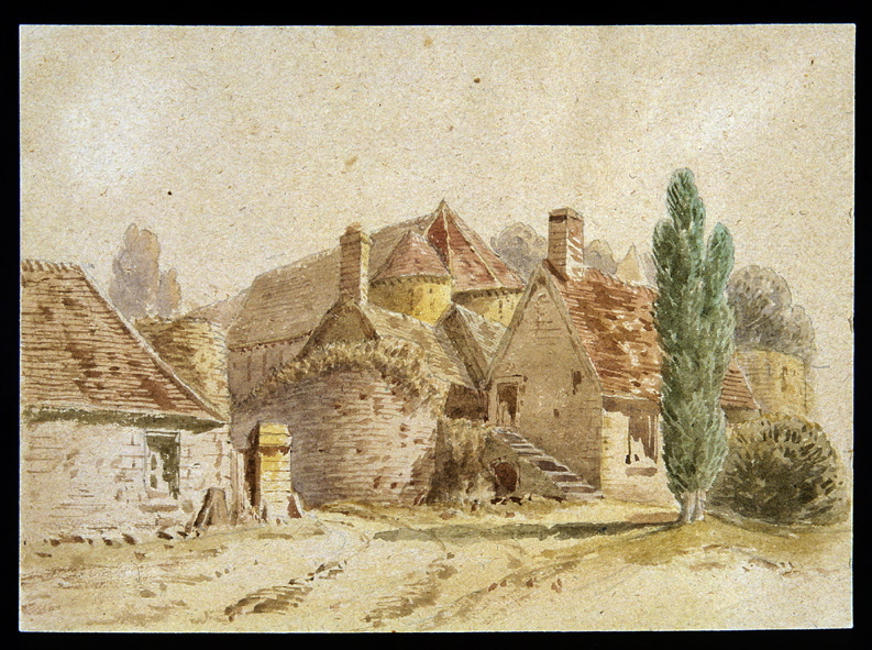 Vieille entrée à Bazoches