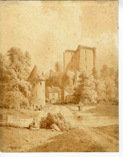La Ferté-Milon : château et maisons