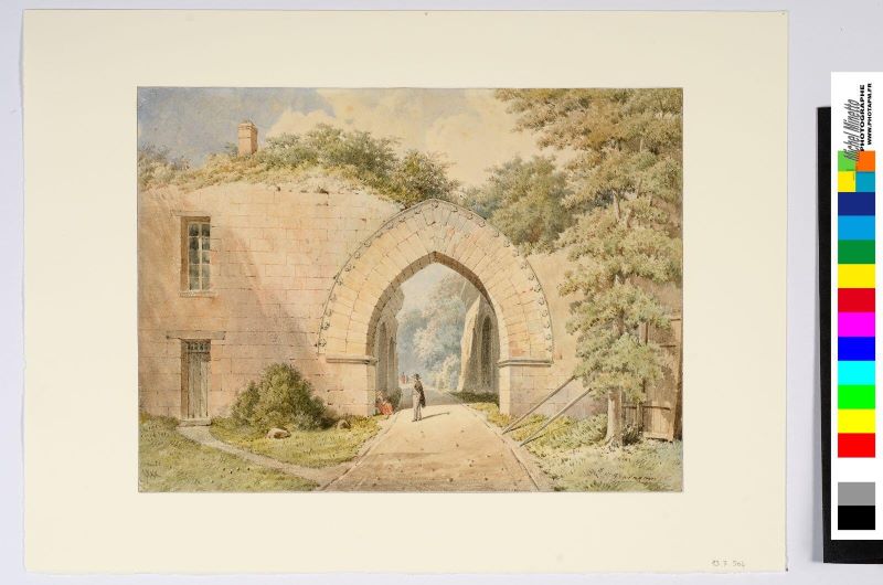 Entrée du château de Coucy