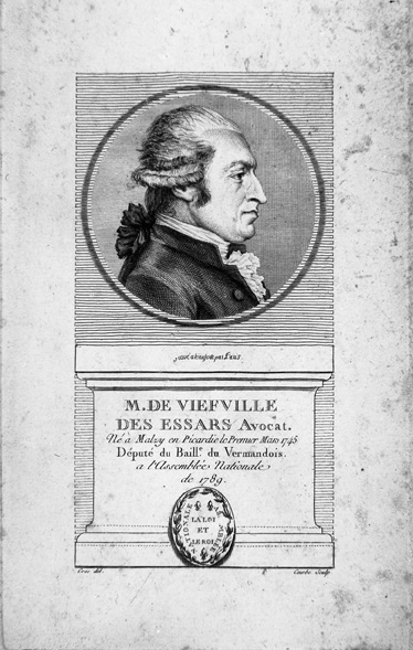 Portrait de Jean Louis de Viefville des Essarts