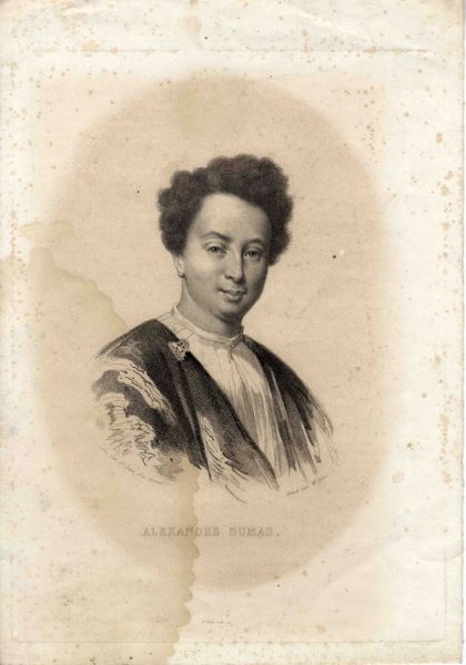 Portrait d’Alexandre Dumas père