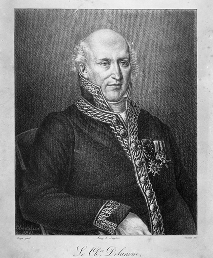 Portrait du Chevalier Delanoue, maire de la ville de Soissons