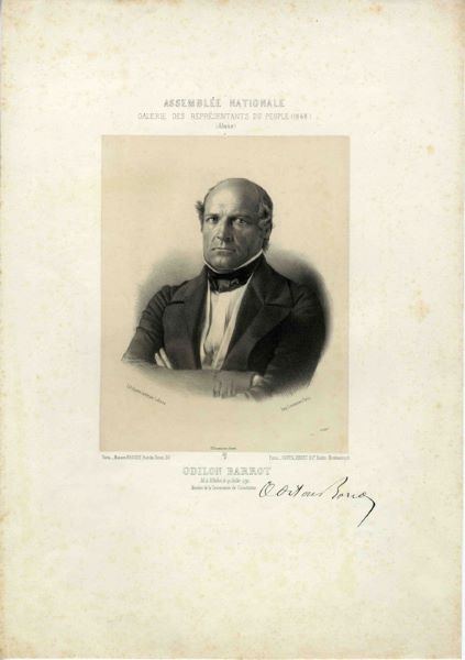 Portrait d’Odilon Barrot