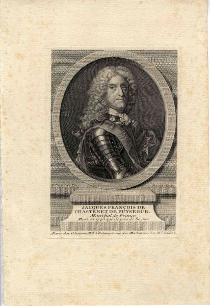 Portrait de Jacques François de Chastenet de Puységur