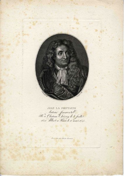 Portrait de Jean de La Fontaine