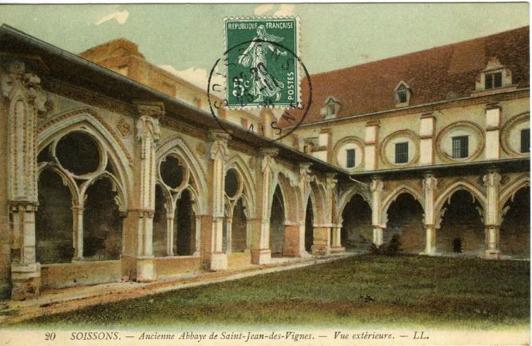 Soissons - Ancienne Abbaye de Saint-Jean-des-Vignes - Vue extérieure