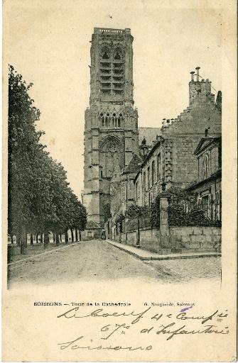 Soissons - Tour de la Cathédrale