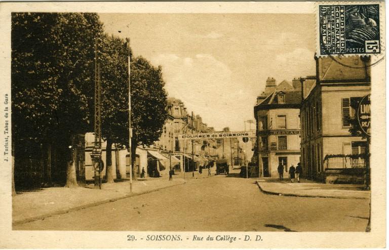 Soissons - Rue du Collège