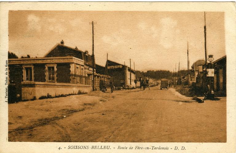 Soissons - Belleu - Route de Fère-en-Tardenois