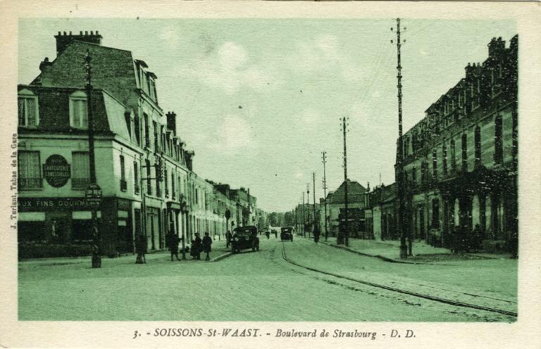 Soissons -Saint-Waast - Boulevard de Strasbourg