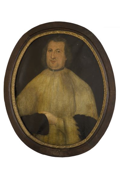 Portrait de dom Hocq en 1743, chanoine de Saint-Jean-des-Vignes