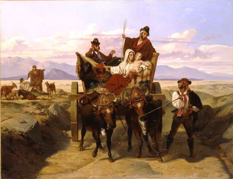 Paysans dans la campagne (titre récent) ; Bergers dans un paysage (titre ancien)