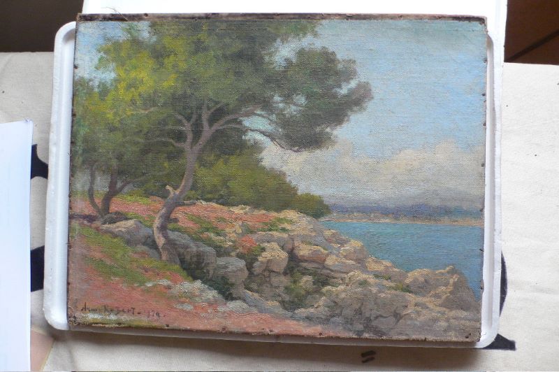 Antibes vu de la pointe Jacob