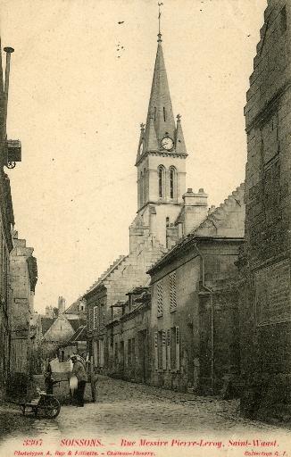 Soissons - Rue Messire Pierre Leroy Saint-Waast