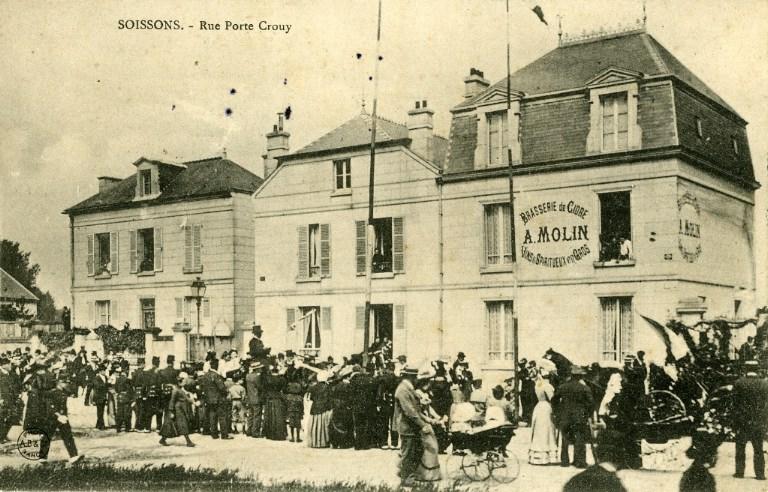 Soissons - Rue Porte Crouy