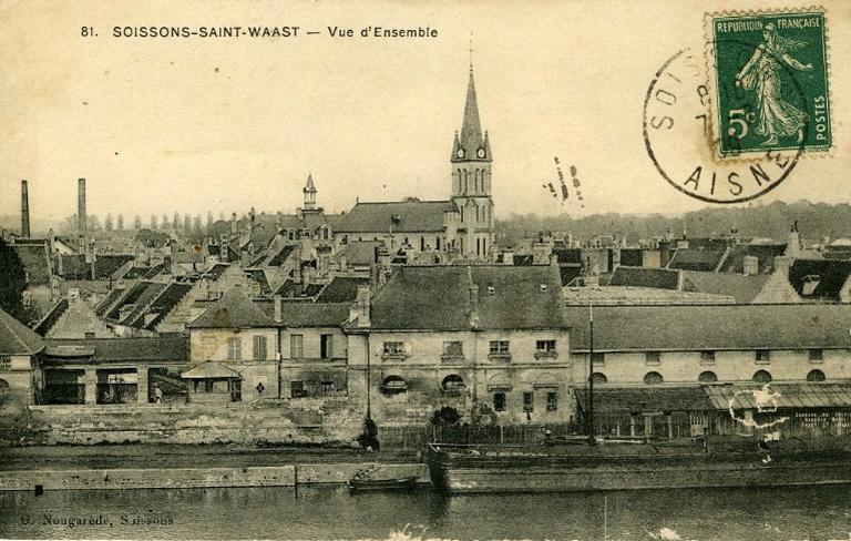 Soissons - Saint-Waast, vue d'ensemble