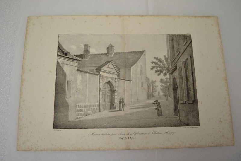 Maison habitée par Jean de La Fontaine à Château-Thierry