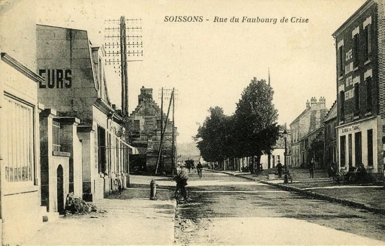 Soissons - Rue du Faubourg de Crise