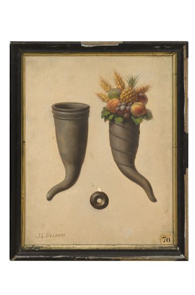 Vase en forme de corne d’abondance