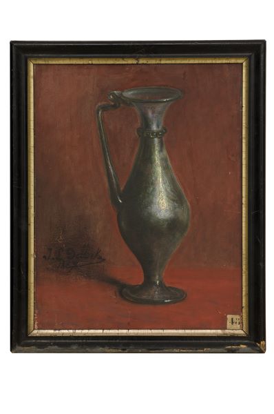 Buire en verre gallo-romaine provenant de la Villa d'Ancy