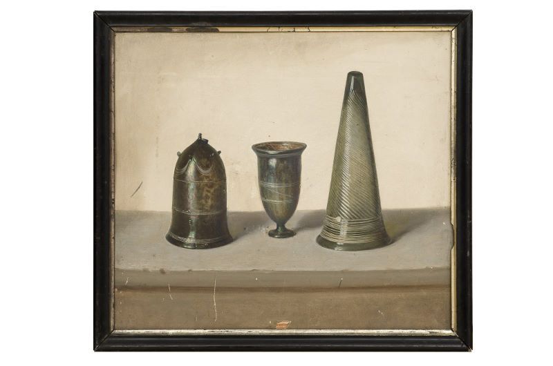Vases en verre d'époque mérovingienne