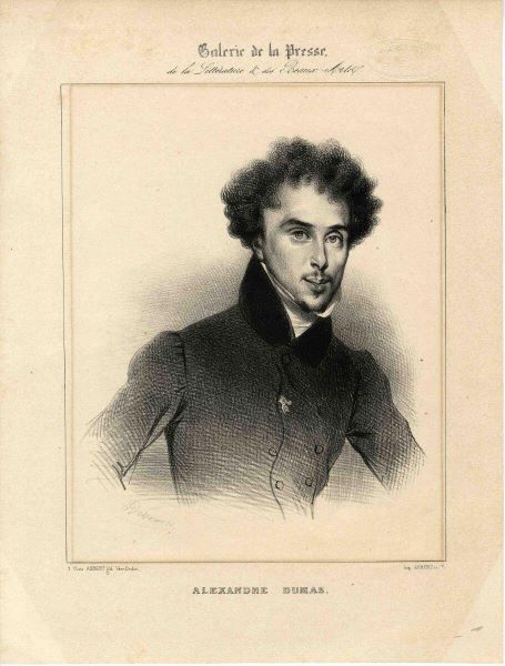 Portrait d'Alexandre Dumas