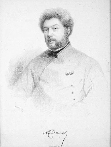 Portrait d'Alexandre Dumas père