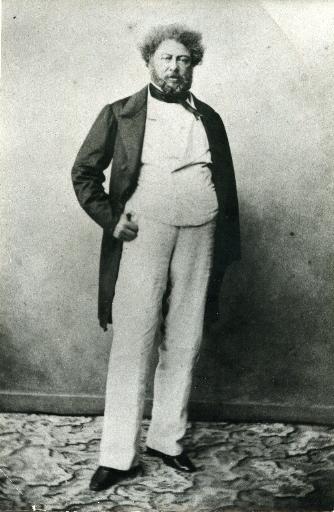 portrait d'Alexandre Dumas père