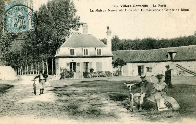 12 - Villers-Cotterêts - La Forêt. La Maison Neuve où Alexandre Dumas écrivit Catherine Blum