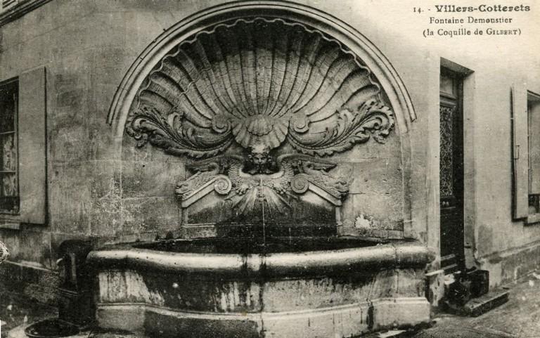 14. - Villers-Cotterêts - Fontaine Demoustier (la Coquille de GILBERT)
