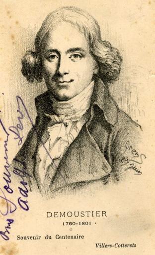 DEMOUSTIER 1760-1801 - Souvenir du Centenaire - Villers-Cotterêts