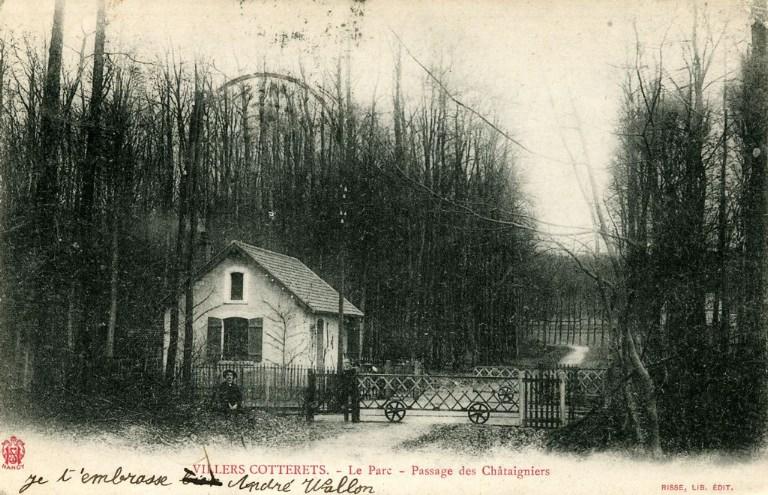 VILLERS-COTTERÊTS. - Le Parc - Passage des Châtaigniers