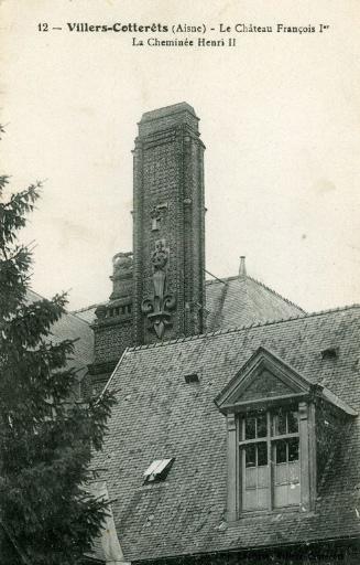 12 - Villers-Cotterêts (Aisne) - Le Château François Ier - La Cheminée Henri II
