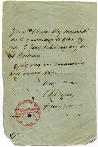 mot d'Alexandre Dumas