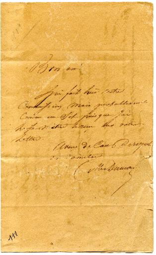 lettre d'Alexandre Dumas