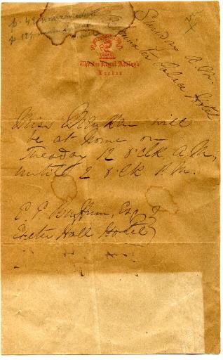 lettre d'Adah Menken