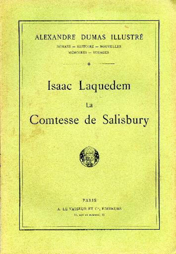 Isaac Laquedem ; La Comtesse de Salisbury