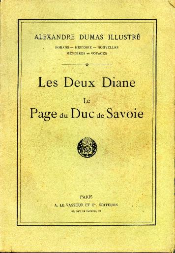 Les Deux Diane ; Le Page du Duc de Savoie