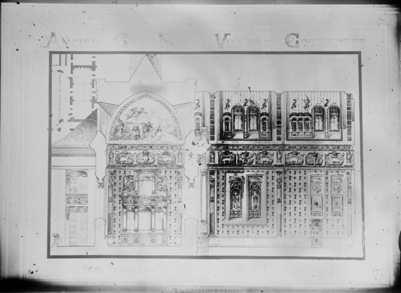 décor de l'ancien château royal de Villers-Cotterêts