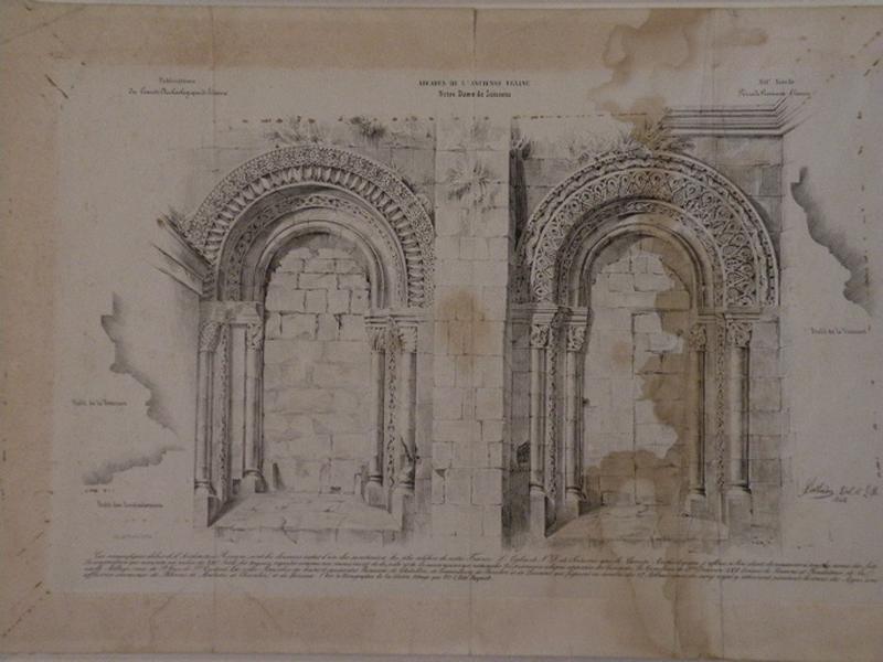 Arcades de l'Ancienne Eglise Notre Dame de Soissons