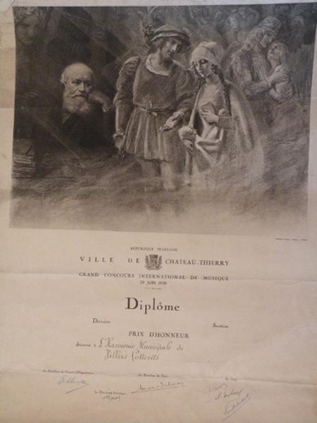 Grand Concours International de Musique - Prix d'honneur