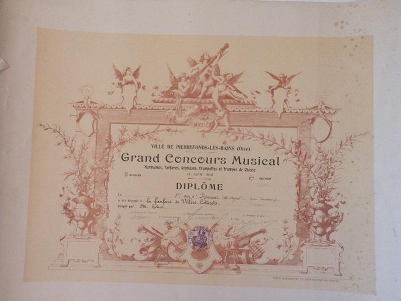 Grand Concours Musical - Prix d'honneur
