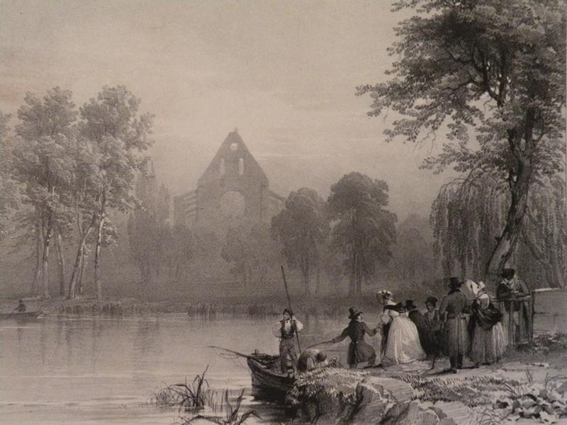 Ruines de l'Eglise de l'Abbaye de Longpont