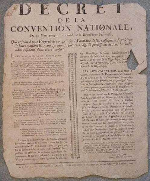 Décret de la Convention Nationale
