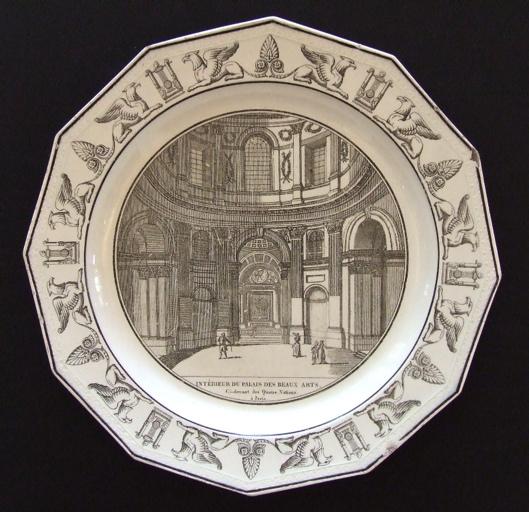 Intérieur du palais des Beaux-Arts (titre inscrit)