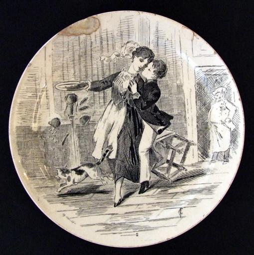 Collégien et soubrette (titre inscrit)