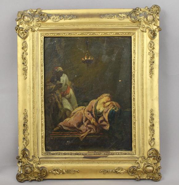 Femme étendue (titre factice)